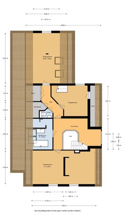 Floorplan - Cattenbroekerdijk 26A, 3461 BC Linschoten